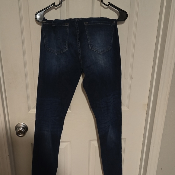 KanCan Deep Indigo Women's Skinny Jeans - Picture 2 of 4